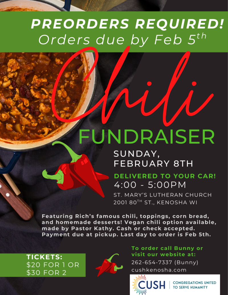 Chili Fundraiser 2026